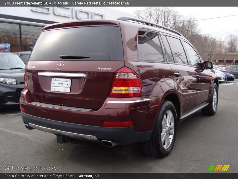 Barolo Red Metallic / Macadamia 2008 Mercedes-Benz GL 450 4Matic