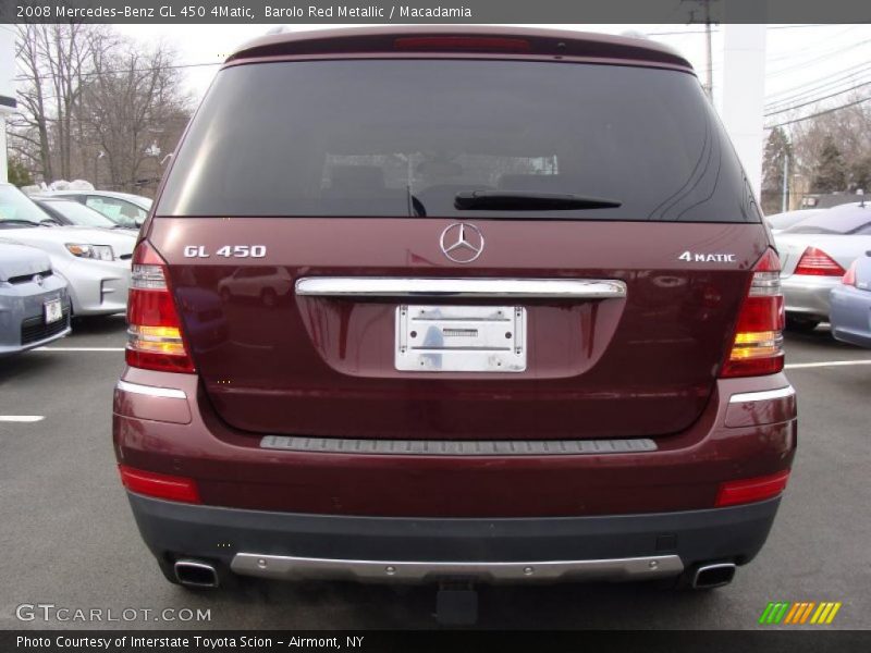 Barolo Red Metallic / Macadamia 2008 Mercedes-Benz GL 450 4Matic