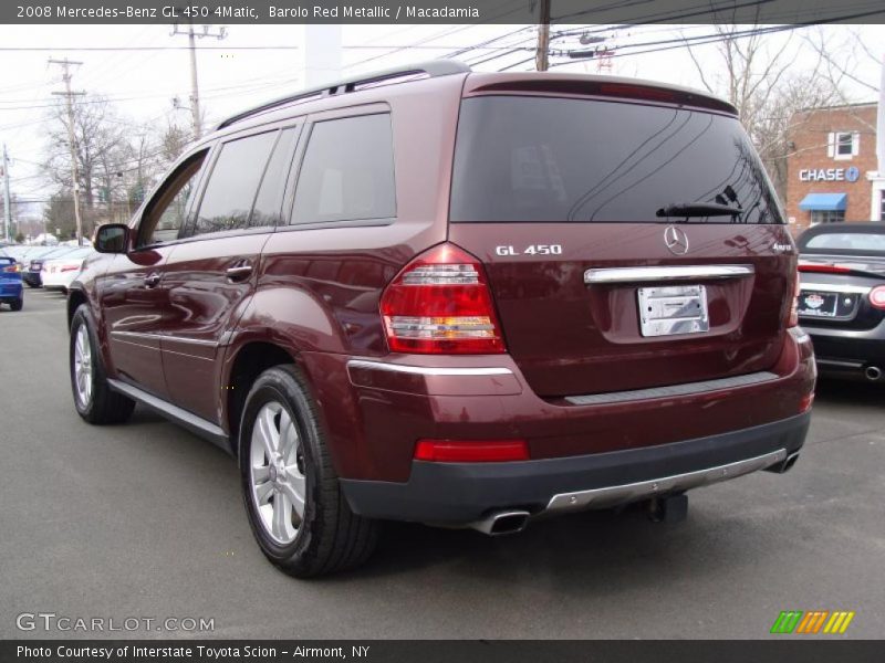 Barolo Red Metallic / Macadamia 2008 Mercedes-Benz GL 450 4Matic