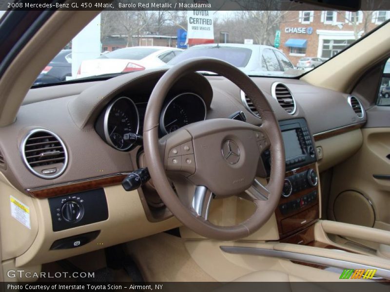 Barolo Red Metallic / Macadamia 2008 Mercedes-Benz GL 450 4Matic