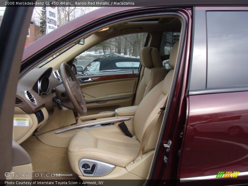 Barolo Red Metallic / Macadamia 2008 Mercedes-Benz GL 450 4Matic