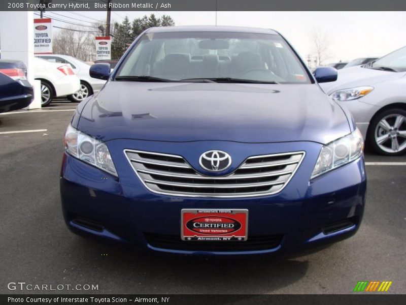 Blue Ribbon Metallic / Ash 2008 Toyota Camry Hybrid
