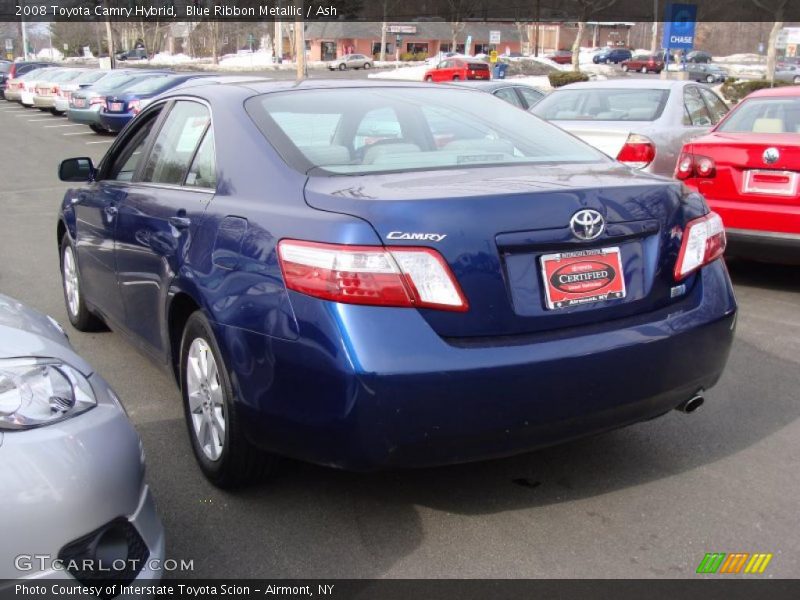 Blue Ribbon Metallic / Ash 2008 Toyota Camry Hybrid
