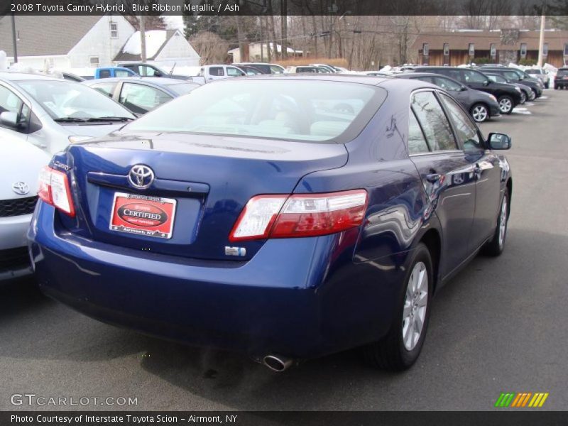 Blue Ribbon Metallic / Ash 2008 Toyota Camry Hybrid