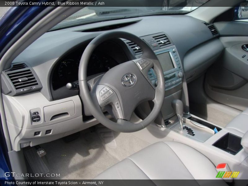 Blue Ribbon Metallic / Ash 2008 Toyota Camry Hybrid