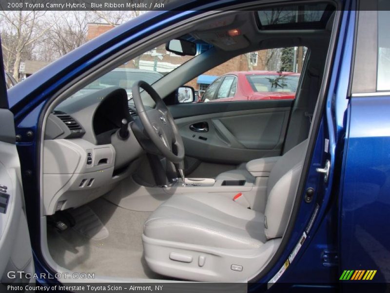 Blue Ribbon Metallic / Ash 2008 Toyota Camry Hybrid