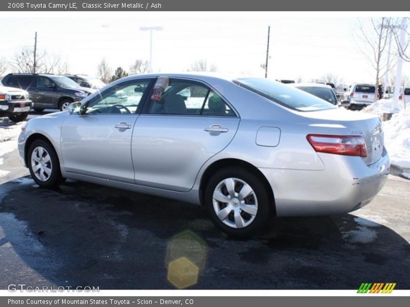 Classic Silver Metallic / Ash 2008 Toyota Camry LE