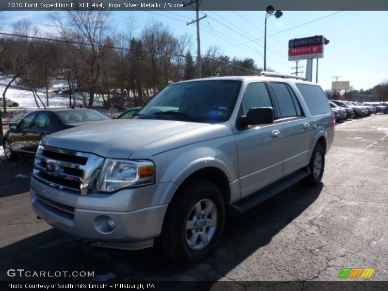 Ingot Silver Metallic / Stone 2010 Ford Expedition EL XLT 4x4