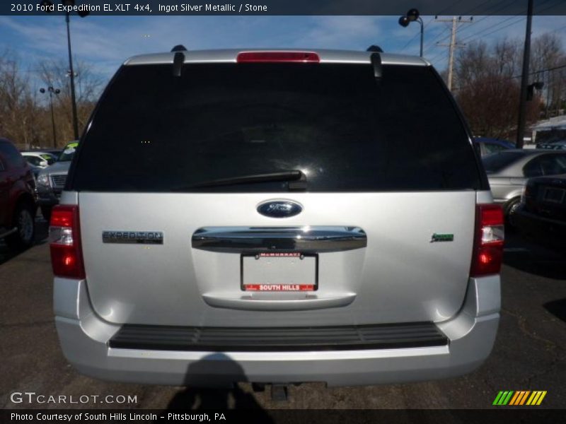 Ingot Silver Metallic / Stone 2010 Ford Expedition EL XLT 4x4