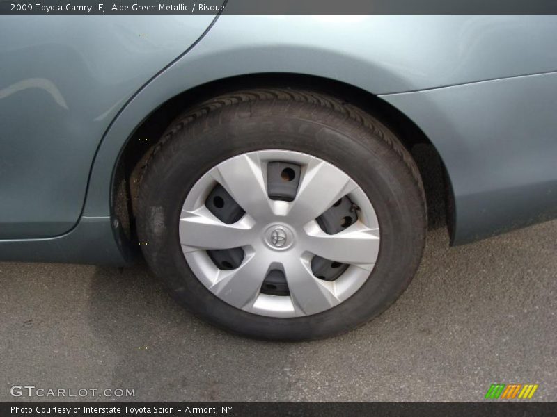 Aloe Green Metallic / Bisque 2009 Toyota Camry LE