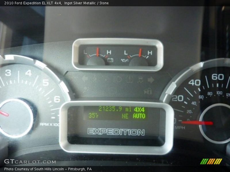 Ingot Silver Metallic / Stone 2010 Ford Expedition EL XLT 4x4