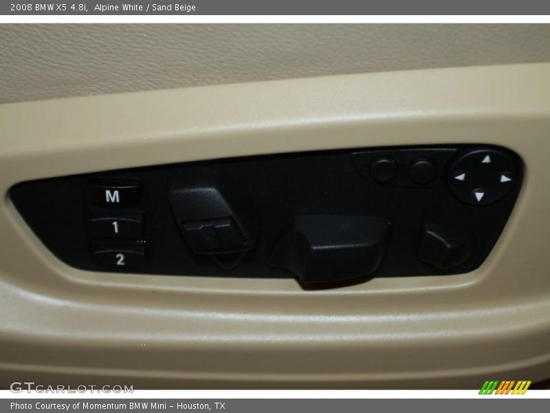 Alpine White / Sand Beige 2008 BMW X5 4.8i