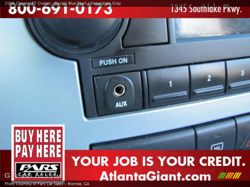 Electric Blue Pearl / Pastel Slate Gray 2006 Chrysler PT Cruiser