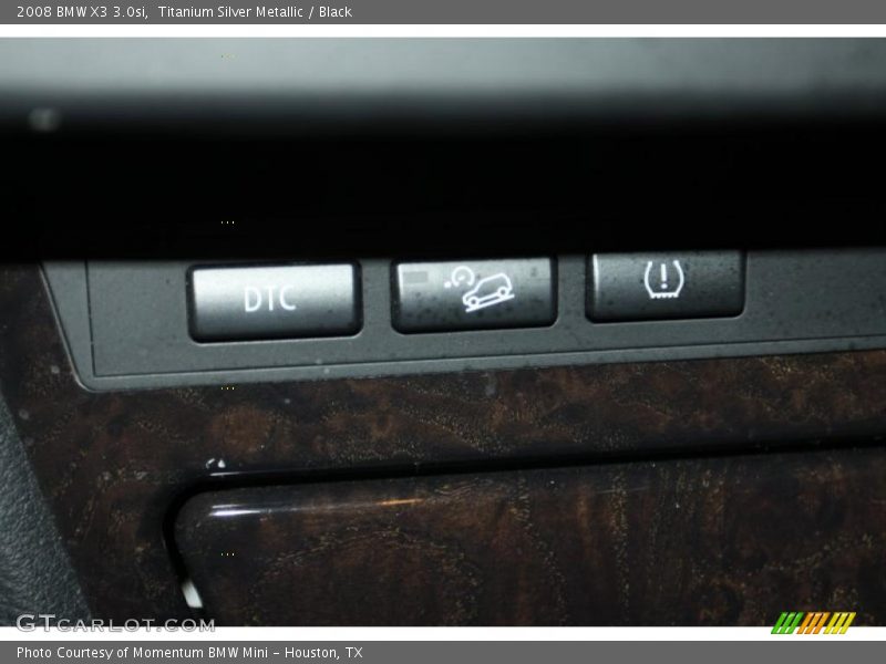 Titanium Silver Metallic / Black 2008 BMW X3 3.0si