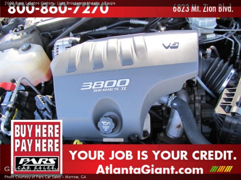 Light Bronzemist Metallic / Taupe 2002 Buick LeSabre Custom