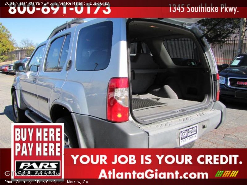 Silver Ice Metallic / Dusk Gray 2001 Nissan Xterra XE V6