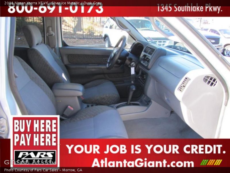 Silver Ice Metallic / Dusk Gray 2001 Nissan Xterra XE V6