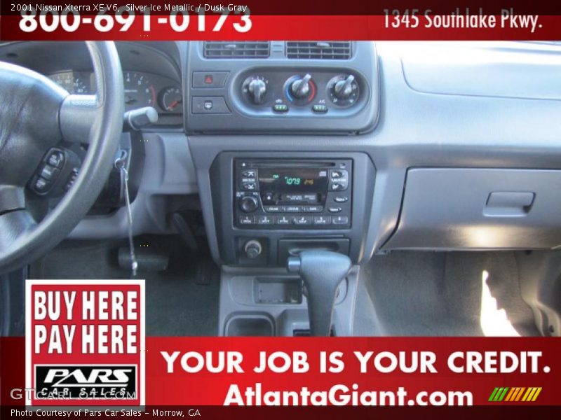 Silver Ice Metallic / Dusk Gray 2001 Nissan Xterra XE V6
