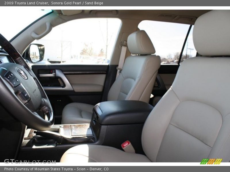 Sonora Gold Pearl / Sand Beige 2009 Toyota Land Cruiser