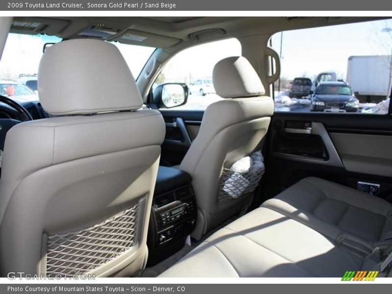 Sonora Gold Pearl / Sand Beige 2009 Toyota Land Cruiser