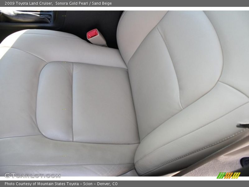 Sonora Gold Pearl / Sand Beige 2009 Toyota Land Cruiser