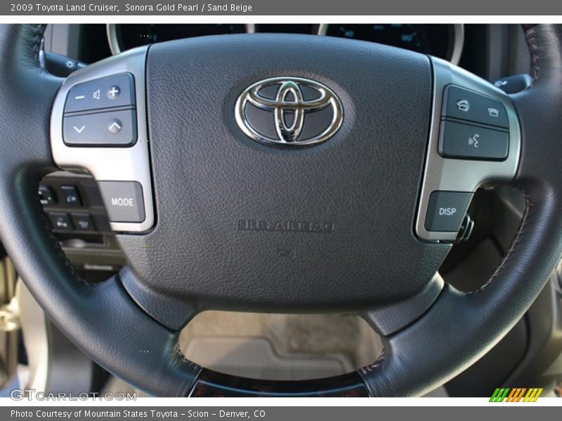 Sonora Gold Pearl / Sand Beige 2009 Toyota Land Cruiser