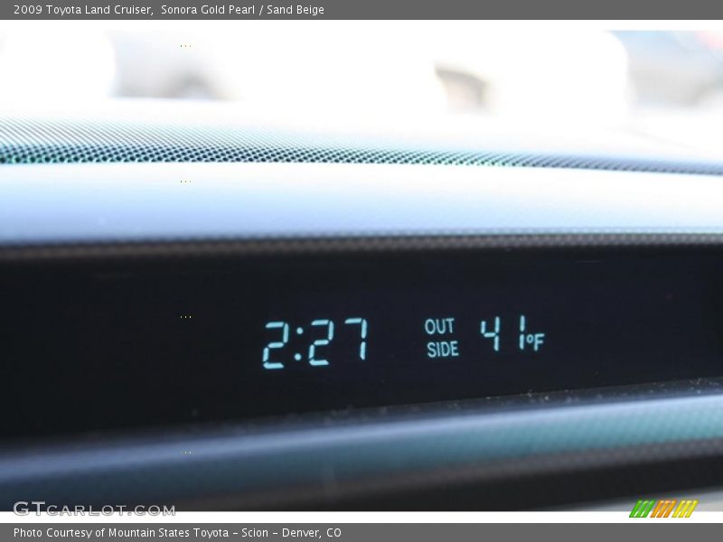 Sonora Gold Pearl / Sand Beige 2009 Toyota Land Cruiser