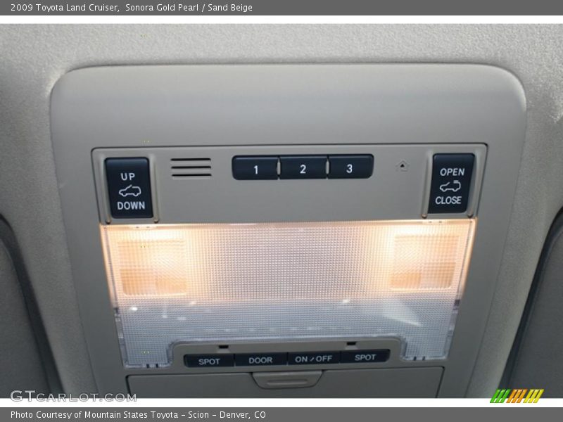 Sonora Gold Pearl / Sand Beige 2009 Toyota Land Cruiser