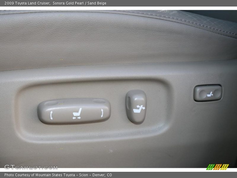 Sonora Gold Pearl / Sand Beige 2009 Toyota Land Cruiser