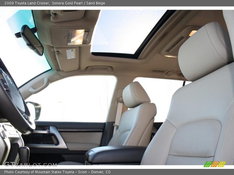 Sonora Gold Pearl / Sand Beige 2009 Toyota Land Cruiser