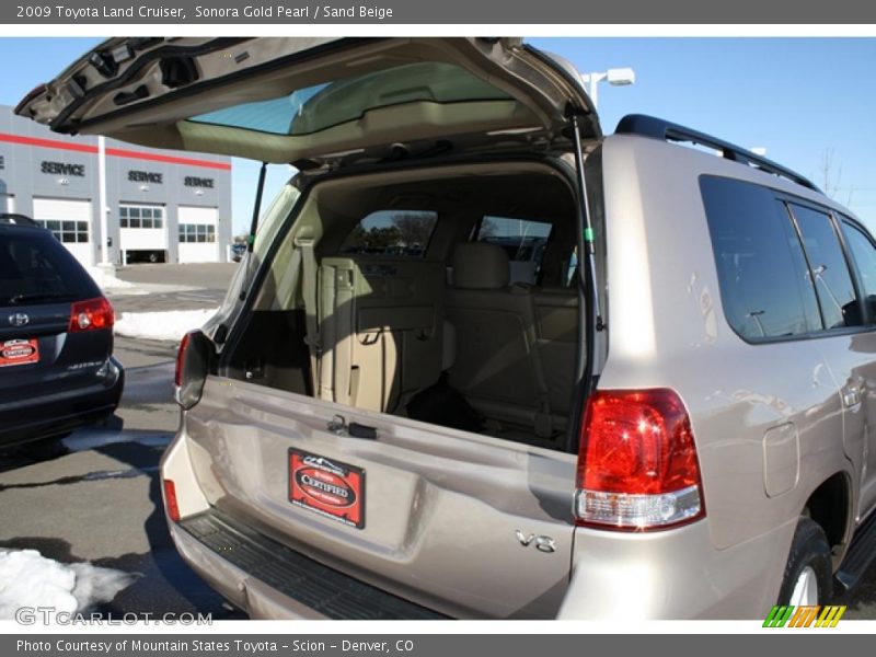 Sonora Gold Pearl / Sand Beige 2009 Toyota Land Cruiser