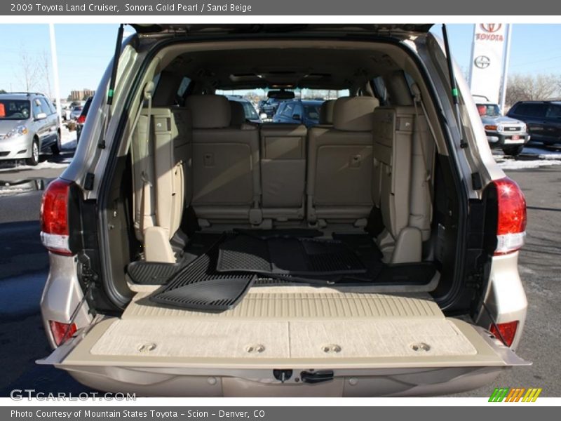 Sonora Gold Pearl / Sand Beige 2009 Toyota Land Cruiser