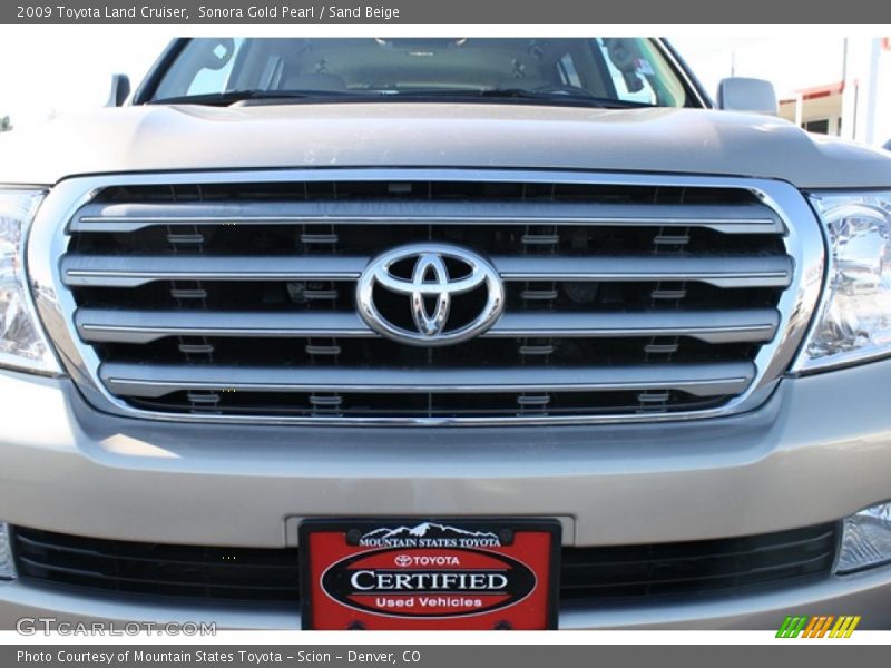 Sonora Gold Pearl / Sand Beige 2009 Toyota Land Cruiser