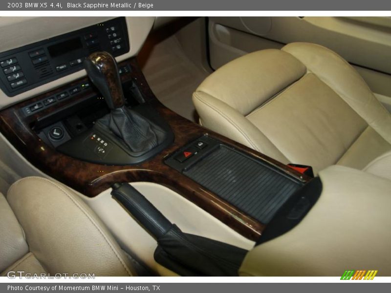 Black Sapphire Metallic / Beige 2003 BMW X5 4.4i