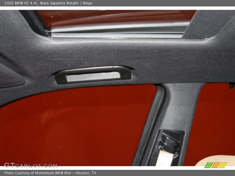 Black Sapphire Metallic / Beige 2003 BMW X5 4.4i