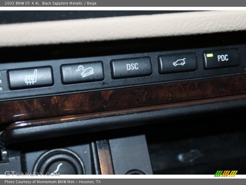 Black Sapphire Metallic / Beige 2003 BMW X5 4.4i