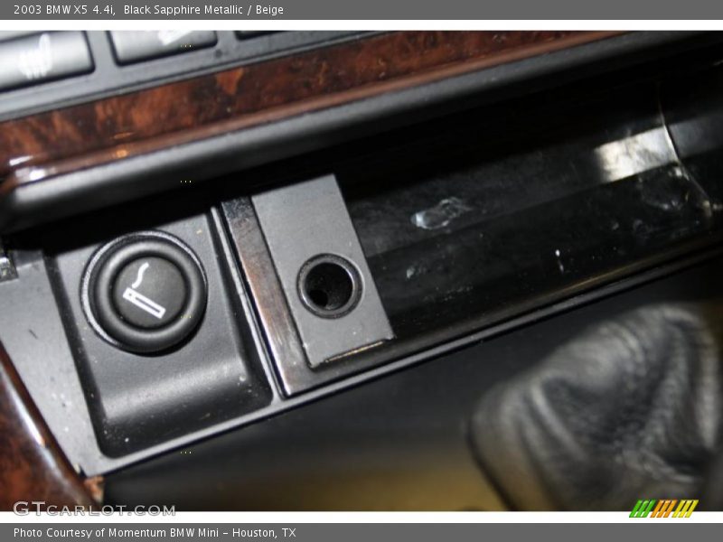 Black Sapphire Metallic / Beige 2003 BMW X5 4.4i