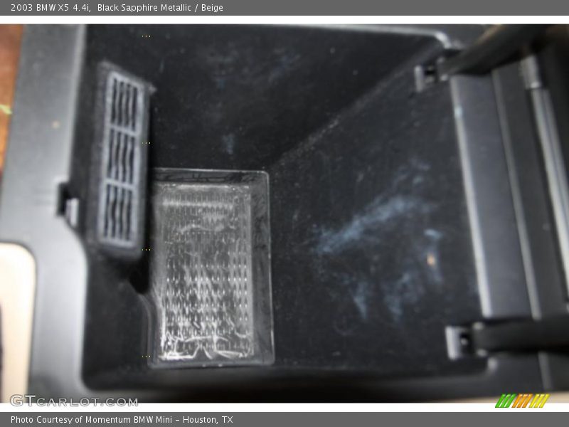 Black Sapphire Metallic / Beige 2003 BMW X5 4.4i