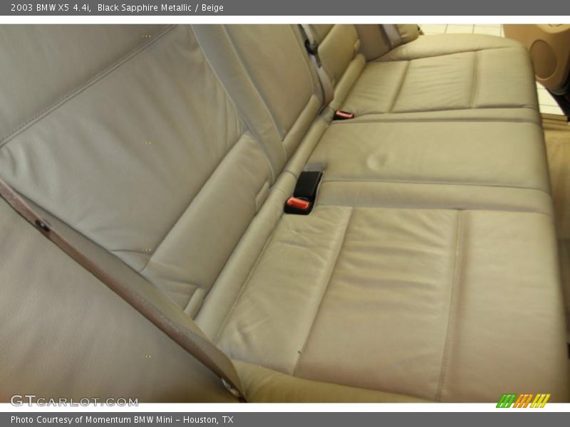 Black Sapphire Metallic / Beige 2003 BMW X5 4.4i