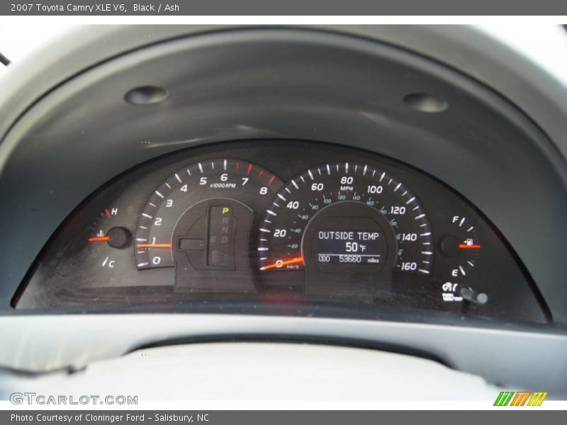 Black / Ash 2007 Toyota Camry XLE V6