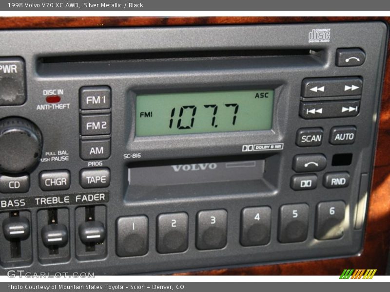 Silver Metallic / Black 1998 Volvo V70 XC AWD