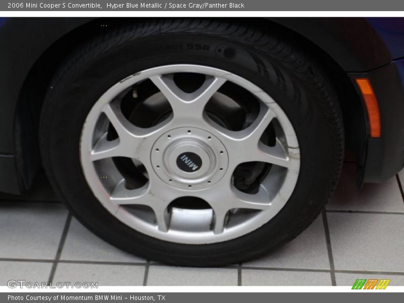 Hyper Blue Metallic / Space Gray/Panther Black 2006 Mini Cooper S Convertible