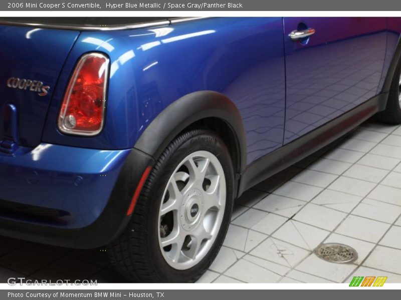 Hyper Blue Metallic / Space Gray/Panther Black 2006 Mini Cooper S Convertible