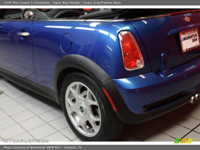 Hyper Blue Metallic / Space Gray/Panther Black 2006 Mini Cooper S Convertible