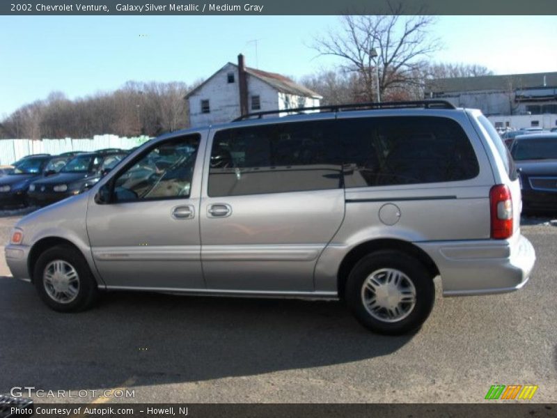 Galaxy Silver Metallic / Medium Gray 2002 Chevrolet Venture