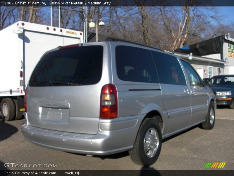 Galaxy Silver Metallic / Medium Gray 2002 Chevrolet Venture