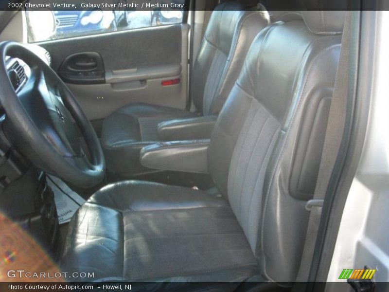 Galaxy Silver Metallic / Medium Gray 2002 Chevrolet Venture