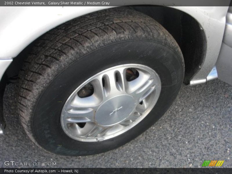 Galaxy Silver Metallic / Medium Gray 2002 Chevrolet Venture
