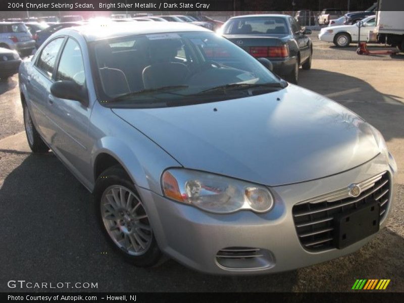 Bright Silver Metallic / Dark Slate Gray 2004 Chrysler Sebring Sedan