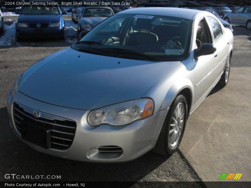 Bright Silver Metallic / Dark Slate Gray 2004 Chrysler Sebring Sedan